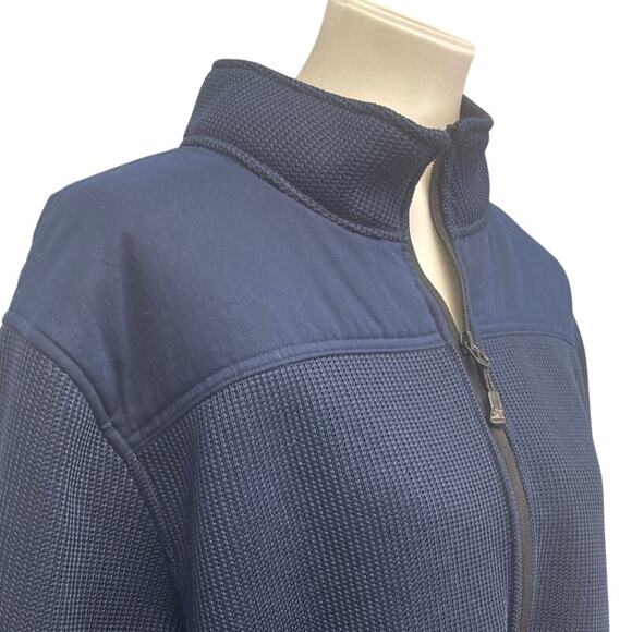 ZeroXPosur Mens XXL Navy 100% Polyester Long Sleeve Full Zip Lined Heavy Jacket - Picture 2 of 6